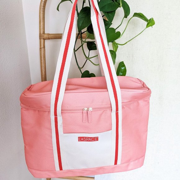 L*SPACE Coastal Cooler Bag - Coral - Picture 2 of 7